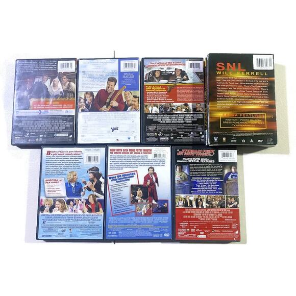 Will Ferrell DVD Collection Lot of 7 Blades of Glory Step Brothers Anchorman + - Picture 6 of 7